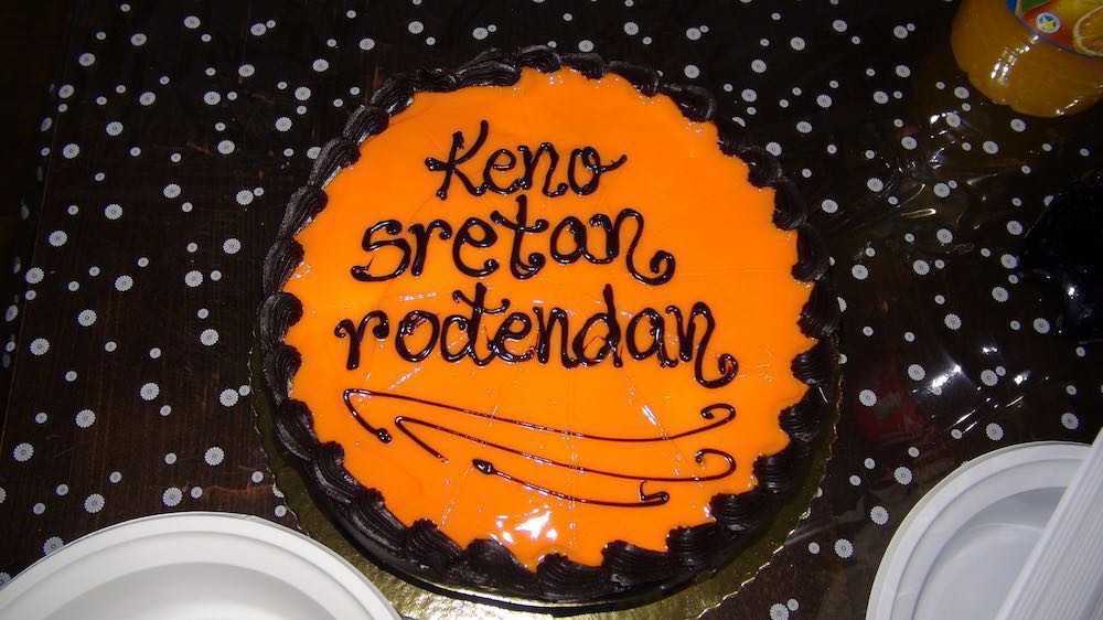 Rođendanska torta za Kenana Muslića