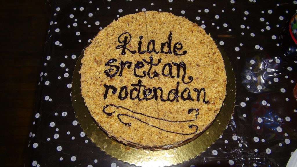 Rođendanska torta za Rijada Polića