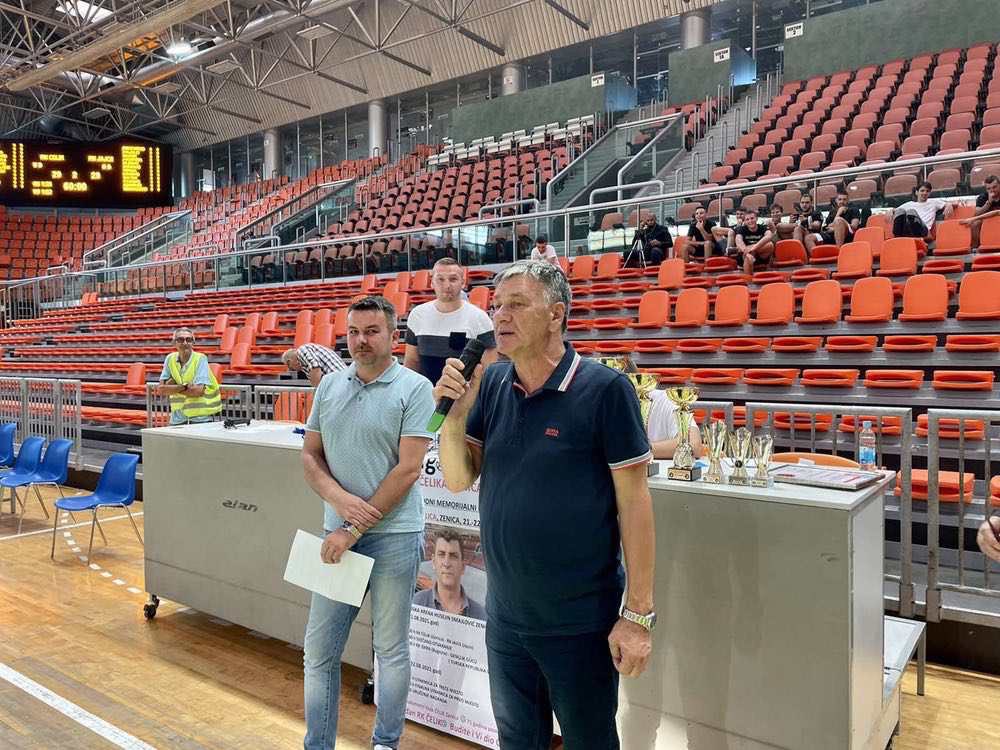 zenički gradonačelnik Fuad Kasumović otvara turnir Zaim Kobilica